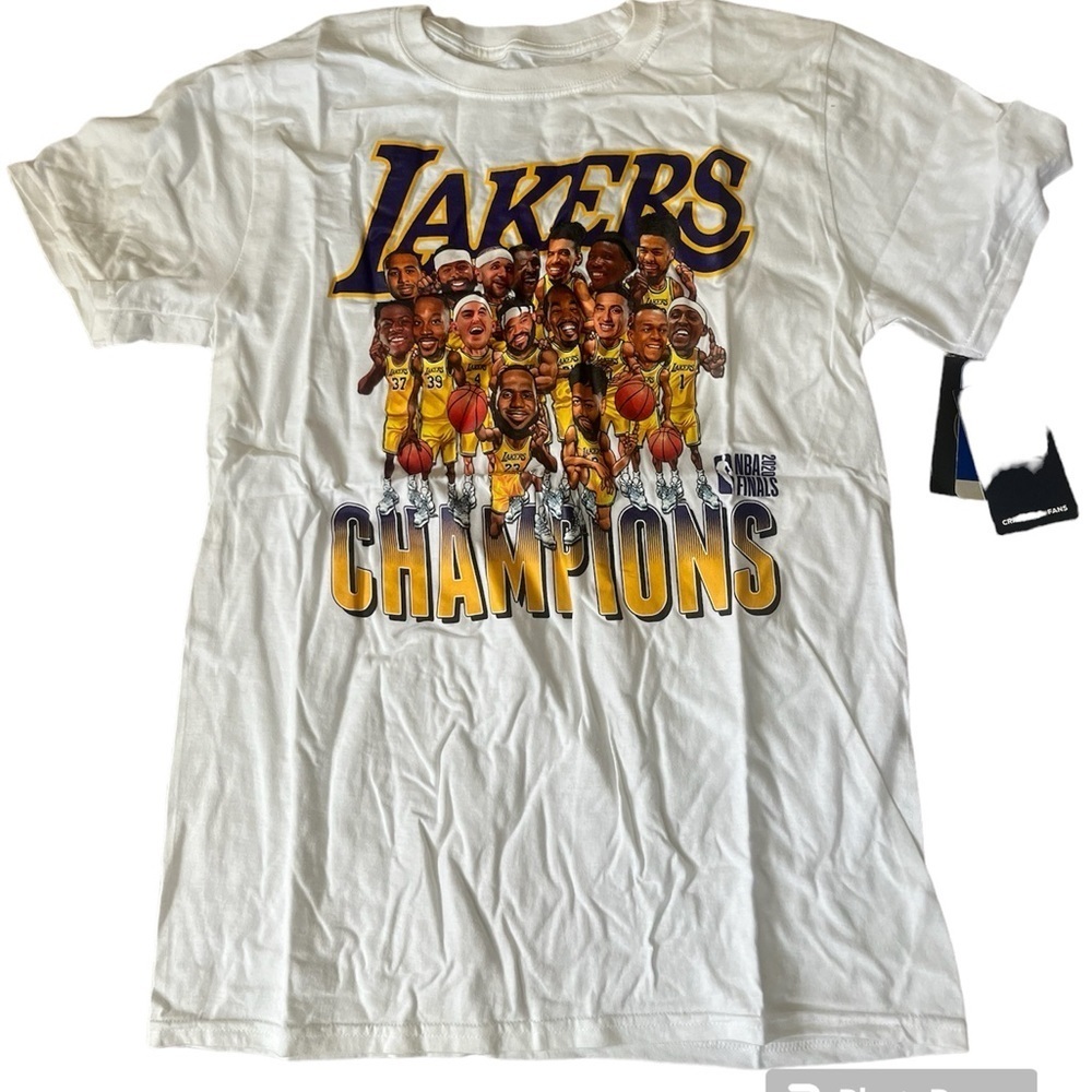 NBA Los Angeles Laker Caricature Tee
